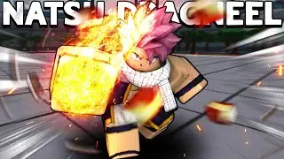 Я использовал NATSU MOVESET в ROBLOX Heroes Battlegrounds.