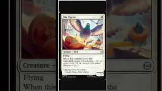 City Pigeon MTG Marvel's Spider-Man Spoiler #mtg #mtgarena