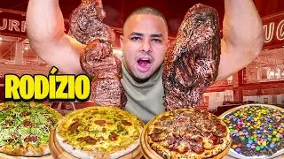DOIS RODÍZIOS NO MESMO LUGAR | CHURRASCO E PIZZA