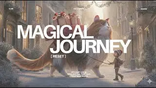 Magical🎄Christmas Journey: 432Hz Harp Music🎶 for Sleep & Holiday Stress Relief