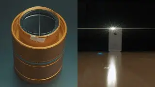 Anamorphic Isco Ultra Star Enhanced Flare with Fishing Line