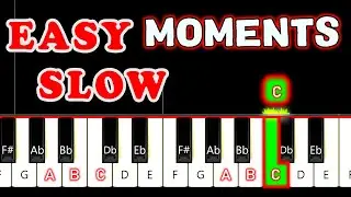 Moments by Tessa (Voice Memo) | EASY PIANO Tutorial