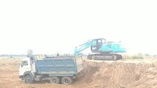 kobelco poclain loading speed