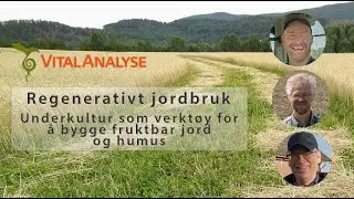 Regenerativt jordbruk - Underkultur som verktøy for å bygge fruktbar jord og humus