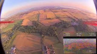 Wizzard x220 GPS 2.13KM RANGE TEST FPV
