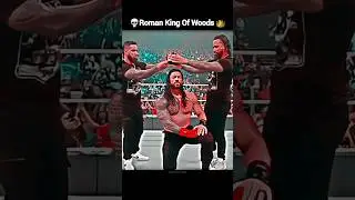 Roman Reigns King Of Woods Wwe 💀☠️| Roman Reigns attitude 😈🤯#shorts #wwe #romanreigns
