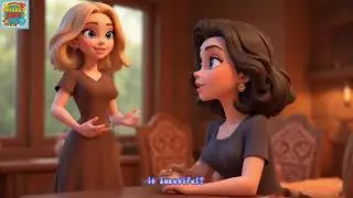The Girl with the Magical Long Hair ✨🌸 | Fairy Tale Story for Kids