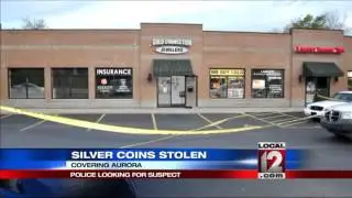 Thief steals $10,000 in coins from Aurora