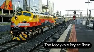 Melbourne Trains Vlog 25: The Maryvale Paper Train