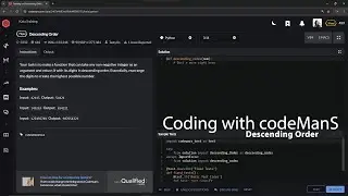 Codewars: Python | 7 kyu | Descending Order