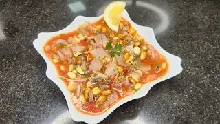 El Verdadero Cevichochos con Cuero ecuatoriano |  Receta  tradicional | Mi Estufa Ec.