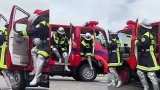NAGOYA CITY FIRE TEAM  大震災発生！現場に出場し，消火活動を実施せよ！　　震災対応連携訓練　地震による同時多発火災対応