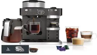 Ninja Espresso & Coffee Maker & Barista System 3 Espresso Brew Styles