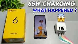 Realme 6 Charging Test With 65W Charger What Happened ? Realme 65W Charging Test | Atul Tech Bazaar