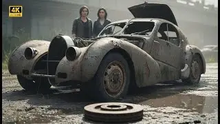 ASMR Car Restoration | 1938 Bugatti Type 57SC | Atlantic Found Abandoned & Fully Rebuilt