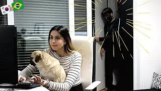 Она не знала, что я дома!!