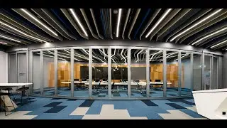 Brotherson | Government Office | Movable Partitions (Curved Transpalace 80 Semi-Automatic) Hong Kong