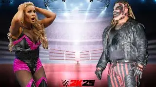 WWE 2K25 - The Fiend vs Natalya | Iron Man Match Match at Wrestlemania 40