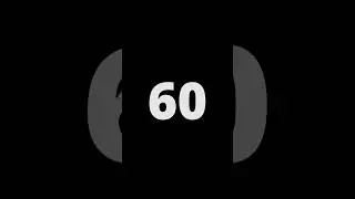 #60Digital Countdown Sound With Animation & Effect @Countdown_SN #Countdown_Start_Now