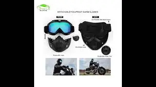 Eliane Goggle Mask Anti Scratch UV Protective Face & Eyewear Windproof&nbsp;