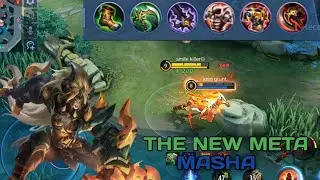 NEW TANK BURST MASHA IS THE NEW META IN 2022 | MOBILE LEGENDS