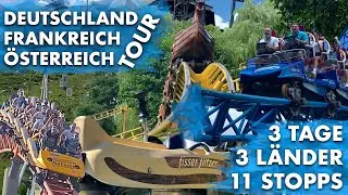 Freizeitpark-Tour durch &Ouml;sterreich, Frankreich & Deutschland! | Aftermovie + Review + Fazit