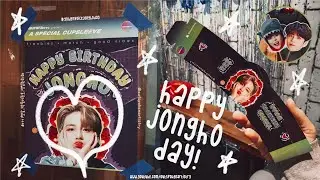 OCTOBER 2022 | (ATEEZ) Jongho Cupsleeve Event in NYC! 생일카페 ft ATINY LOG BGM by 김홍중