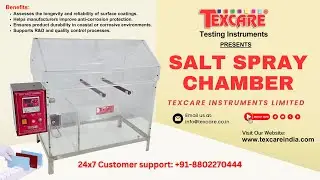 Salt Spray Chamber Manufacturer & Supplier in India | Corrosion Test Chamber Price, Salt Fog Chamber