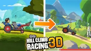 HILL CLIMB 3D VERSION 😱😱 || HILLSIDE DRIVE BETTER THAN HILL CLIMB 2 ?? HILL CLIMB 3D GAMEPLAY ||