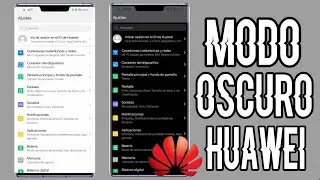 📲MODO OSCURO EN CUALQUIER HUAWEI [No Root] |Modo Oscuro EMUI 5,8,9 y 9.1