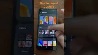 How to turn off GLANCE | For Samsung ALL MODELS