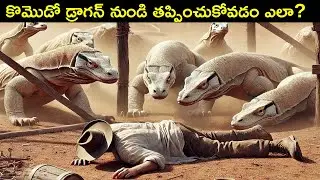 కొమొడో డ్రాగన్ నుండి తప్పించుకోవడం ఎలా? How to Survive from Komodo Dragon