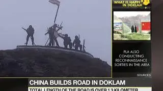 China provokes again: Builds road in Doklam