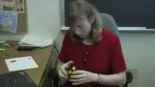 Jessica Fridrich on rubik's cube