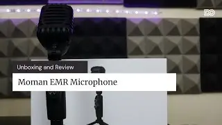 Moman EMR Microphone - Great looking Retro USB-C Microphone | Unboxing and Review