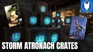 STORM ATRONACH CRATES Are Back in ESO! | Crown Crate Opening