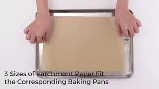 Luvan 200 Pieces Parchment Paper Baking Sheets (3 Sizes)🥐