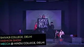 Fashion Show by Shivaji College Students | Mecca 2016