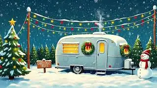 Cozy Winter Evening ❄️ Soothing Jazz ❄️ Snow Falling 8