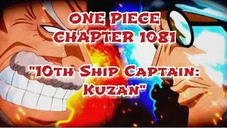 ONE PIECE CHAPTER 1081 | FULL SUMMARY |