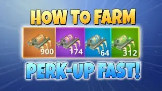 How to FARM PERK-UP! BEST METHODS | Fortnite Save The World