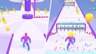 Balloon Pop Runner - Best Levels Mobile Walkthrough Trailer - Android Gameplay