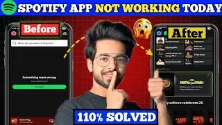 Spotify something went wrong problem | Spotify App not working today | Spotify server down problem 