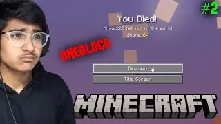 I Died and LOST EVERYTHING! 💔 One Block Survival #2