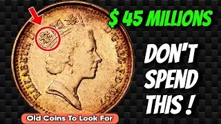 Searching for 1997 UK 1 Penny  Worth a LOt Of Money, Million Dollar Coins Value Review