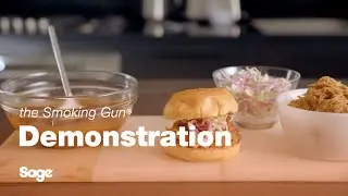 The Smoking Gun&reg; | The perfect, smoky BBQ sauce for your pulled pork burger | Sage Appliances UK