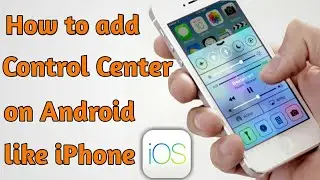 How to add control center on Android like iOS