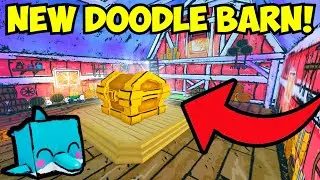 How To Find The *NEW* Doodle Barn Room In Pet Simulator X Neon Update! *NEW SECRET PET* | ROBLOX