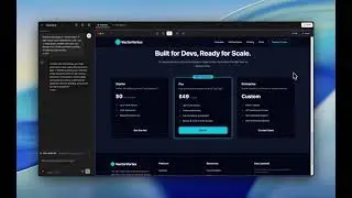 How to create a Dark Mode SaaS Landing Page in Under 5 Minutes
