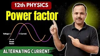 Power Factor | Average power in series RLC circuit | Alternating Current | 12th Physics #neet #cbse